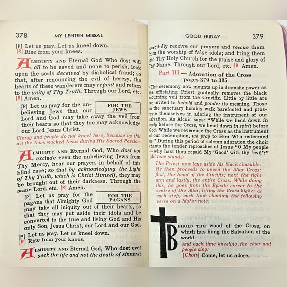 ✠︎ My Lenten Missal Explained 1955 by Fr Joseph F. Stedman - Picture 5 of 11